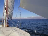 07 Santa Catalina Is under our jib