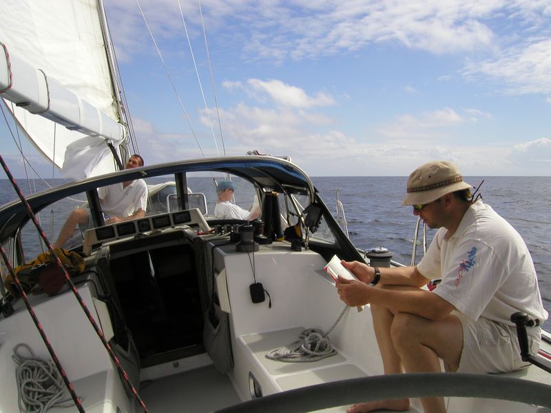 19 Lazy afternoon on deck