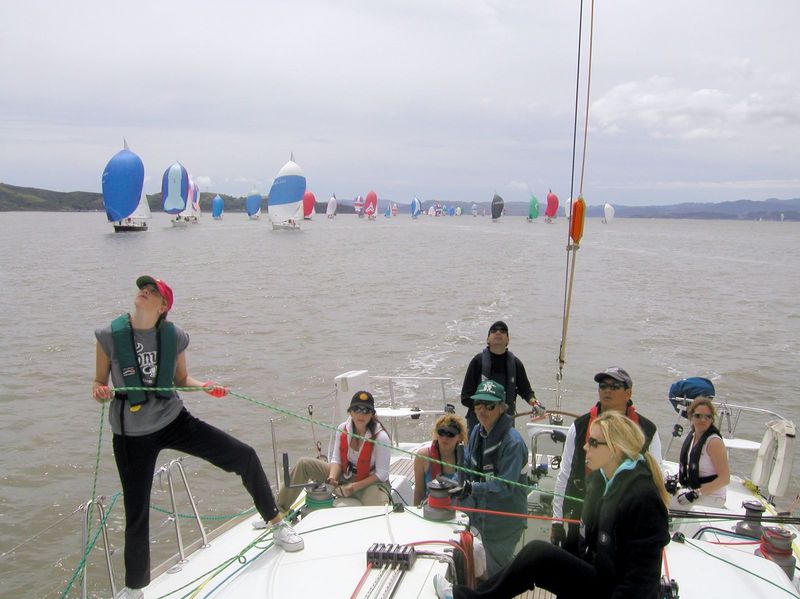 02 Running in San Pablo Bay on Saturday