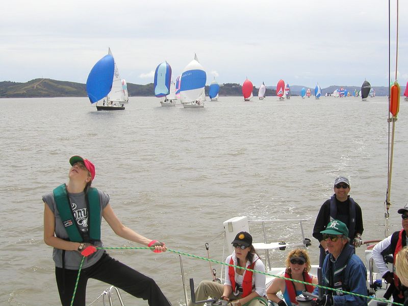 05 Running in San Pablo Bay on Saturday