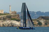 211: Artemis Racing AC45 Training, 19 Mar 2014
