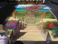 079: Italian Street Painting Festival, 11 Jun 2006