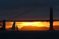 216: Golden Gate Sunset, 27 Aug 2014