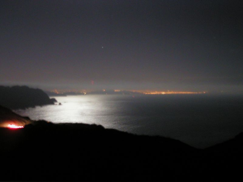 09 Looking toward SF from Hwy 1 near Stinson Beach