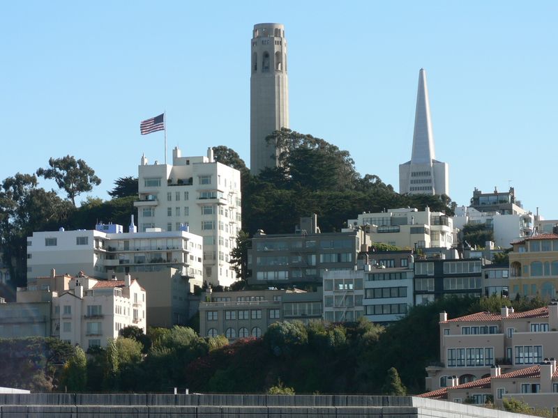 John ages 1-3 underneath the flag