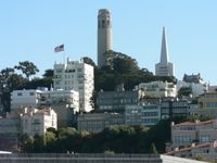 John ages 1-3 underneath the flag