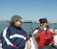 15 And then I yelled, 'Room at the mark!!!'