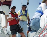 17 Guy trimming the kite