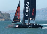 193: AC45 Cats on the Bay, 7 Aug 2012